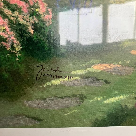Unframed "Gardens Beyond Spring Gate" by Thomas Kinkade - Picture 7 of 12